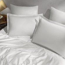 Linens Mix&Match Pamuk Saten 2'li Standart Yastık Kılıfı Seti Ekru