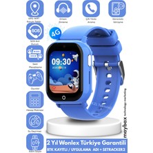 Çocuklar Için Akıllı Saat, Gps, Görüntülü ve Sesli Görüşme Özelliği