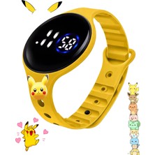 Su Geçirmez Dijital Çocuk Saati, Figürlü, Dokunmatik LED Ekran