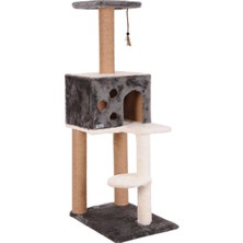 Feyza Design Komple Tırmalama ve Dinlenme Alanı, Güvenli ve Konforlu Kedi Evi