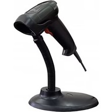 Performax PR44 Kablolu Stantlı 2d/1d Barkod Okuyucu (Usb, Ekrandan Okuma, Siyah)