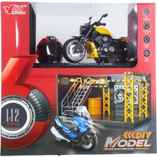 SHC4200 1/12 Motosiklet Harley Wolverine Pb 3r Sesli ve Işıklı