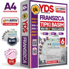 Karakutu Yayınları 2026 Yds Fransızca Ösym Tıpkı Basım Çıkmış Soru Deneme Paketi 6lı Fasikül Seti