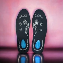 Topuk Dikeni Jel Takviyeli Erkek Ortopedik Deri Taban Çift