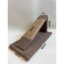 Feyza Design Yüksek Kaliteli Kedi Tırmalama Rampası ve Oyuncak Seti