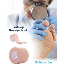 Standart Knesio Bant, 2.5 cm Genişlik, 5 Metre Uzunluk