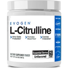 Evogen L-Citrulline(Sitrulin) Nitric Oxide Powder - 60 Servis