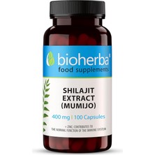 Bioherba Shilajit Extract (Mumijo) 400 Mg 100 Caps