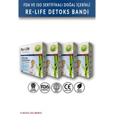 Sağlıklı Detoks Ayak Bandı 4 Kutu, Güçlü ve Güvenilir Temizlik Seti