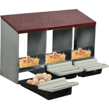 Tavpet Tek Kat Üç Göz Metal Tavuk Folluğu