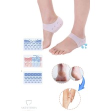 Konforlu Silikon Topuk Çorabı, Kemik Destekli, Rahat ve Şık Tasarım