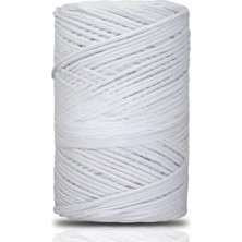 Pamuk Makrome 2 mm Beyaz