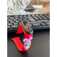 Renkli Dijital Çocuk Saati, Dokunmatik Ekran, Su Geçirmez, Eğlenceli Tasarım