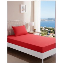 Özdilek Tek Kişilik Trendy Çarşaf - Kırmızı