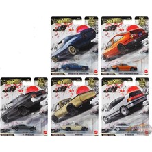 Hot Wheels Premium Car Culture Japan Historics 5 - 5'li Set