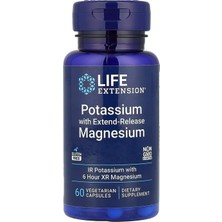 Life Extension Potassium With Extend-Release Magnesium, 60 Vegetarian Capsules