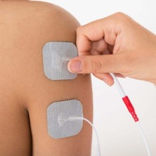 Tens Cihazı Elektrodu 5x5 cm 4'lü Paket - Elektrot Pedi Set