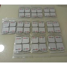 Kablolu Tens Cihazı Yedek Elektrot 5x5, 4'lü Tens Pedi 10 Paket