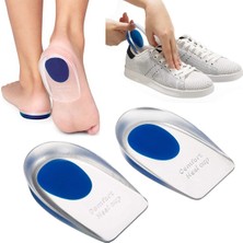 Yumuşak Silikon Jel Topuk Koruyucu, Rahat ve Güvenli Ayak Tabanlığı