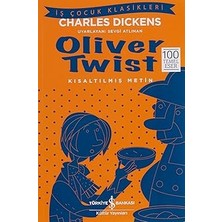İş Bankası Kültür Yayınları Oliver Twist (Kısaltılmış Metin): Iş Çocuk Klasikleri - 100 Temel Eser + Elmer + 3 Kitap