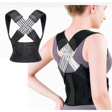 Dik Duruş Bel Korsesi, Unisex Kamburluk Önleyici, Erkek ve Kadın Için