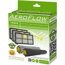 Süppürge Aeroflow Irobot Ile Uyumlu Roomba 800 Süpürge Filtre Seti Garantili
