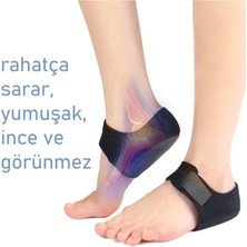 Yumuşak Kumaş Topuk Çorabı, Rahat ve Destekleyici 36-41 Numara