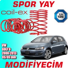 Modifiyecim Vw Golf 6 2008-2013 Arası 45-45MM Coil-Ex Spor Yay Helezon