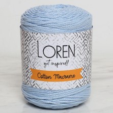 Loren Cotton Macrame Bebe Mavi - R051 - 34375