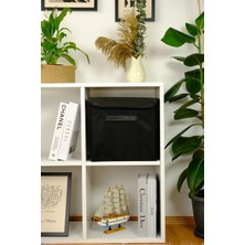 Luxway Home Prendi Home Siyah Kapaklı Kutu 30X30X30