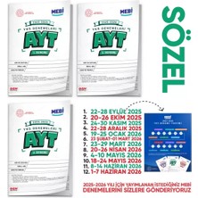 Karakutu Yayınları 2026 Ösym Yks-Ayt Mebi Ogm Sözel 1.-2.-3. Deneme Paketi Güncel 3lü Set (Seri Deneme) Baskı Ücreti