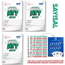 Karakutu Yayınları 2026 Ösym Yks-Ayt Mebi Ogm Sayısal 1.-2.-3. Deneme Paketi Güncel 3lü Set (Seri Deneme) Baskı Ücreti