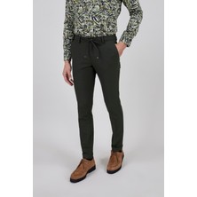 Paco Romano Erkek Yeşil Bağcıklı Casual Pantolon