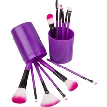 Fantastik Store Makyaj Fırçası 12 Parça Set Yumuşak Uçlu Göz Makyajına Uygun Hafif ve Taşınabilir Çanta