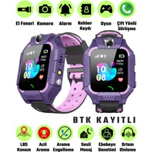 Çocuklar Için Akıllı Kamera ve Gps Takipli Saat, Sım Kartlı, Çok Fonksiyonlu