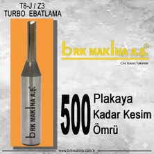 Brk 10^lu Set Z3 Turbo Karbür 6 mm (Mdflam) Cnc