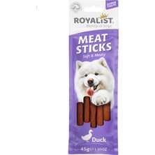 Royalist Meat Sticks Ördek – Lezzetli ve Besleyici Köpek Ödül Çubukları 45G