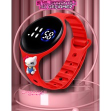 Renkli Dijital Çocuk Saati, Su Geçirmez ve Dokunmatik LED Ekranlı