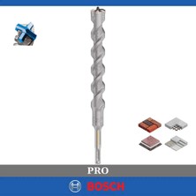 Bosch Pro Sds Plus-5x 25 x 250 mm Dört Elmaslı Matkap Ucu 2608706959