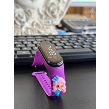 Renkli Dijital Çocuk Saati, Dokunmatik Ekran, Su Geçirmez, Eğlenceli Tasarım