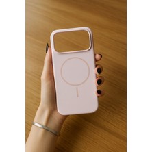 Fabron Apple Iphone 17 Pro Max Uyumlu Magsafe Lansman Kir Tutmaz Silinebilir Içi Kadife Telefon Kılıfı