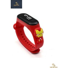 Renkli Dijital Çocuk Saati, Dokunmatik Ekran, Su Geçirmez, Eğlenceli Tasarım