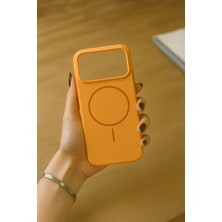 Fabron Apple Iphone 17 Pro Uyumlu Magsafe Lansman Kir Tutmaz Silinebilir Içi Kadife Telefon Kılıfı