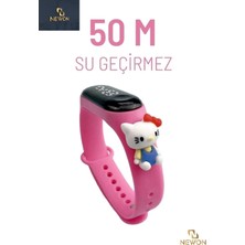 Renkli Dijital Çocuk Saati, Dokunmatik Ekran, Su Geçirmez, Eğlenceli Tasarım