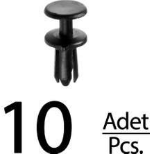 Alpha Auto Part Audi A4 A6 Q5 Q7 Rs4 S4 S6 Sq5 Için Tampon Klips - 10 Adet