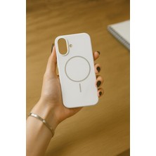 Fabron Apple Iphone 17 Uyumlu Magsafe Lansman Kir Tutmaz Silinebilir Içi Kadife Telefon Kılıfı