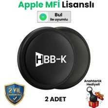Hbb-K Basic Tag Akıllı Takip Cihazı(Sadece İOS Uyumlu)