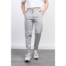 Mint Ipli Chino Pantolon-Çıtçıt Cep Detaylı