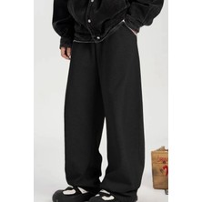 BSBSPOR Rahat Kalın Kumaş Bol Kalıp Ayarlanabilir Paçalı Eşofman Altı