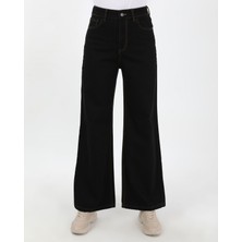 Vellichor Büyük Beden Kadın Pantolon- Siyah